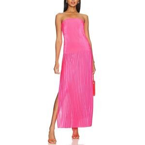 Nbd 'Anita' Pink Polyester Maxi Dress Size XS